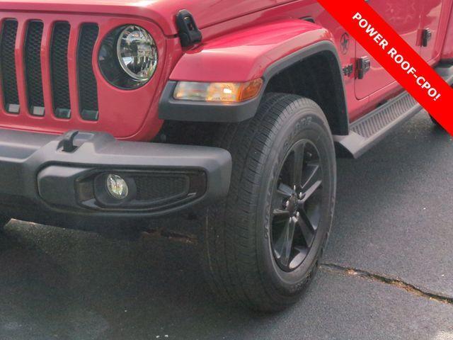 used 2020 Jeep Wrangler Unlimited car, priced at $37,522