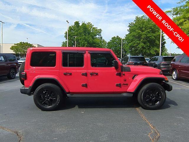 used 2020 Jeep Wrangler Unlimited car, priced at $37,522