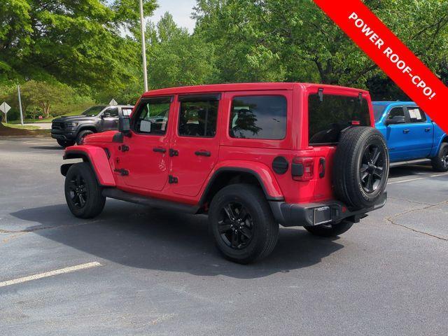 used 2020 Jeep Wrangler Unlimited car, priced at $37,522