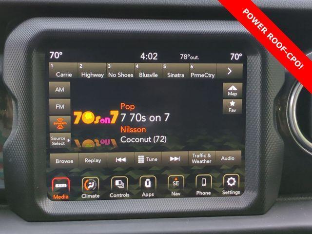 used 2020 Jeep Wrangler Unlimited car, priced at $37,522