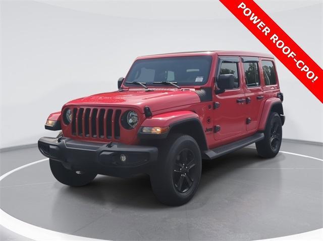 used 2020 Jeep Wrangler Unlimited car, priced at $39,981