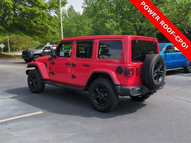 used 2020 Jeep Wrangler Unlimited car, priced at $39,981