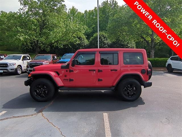 used 2020 Jeep Wrangler Unlimited car, priced at $39,981