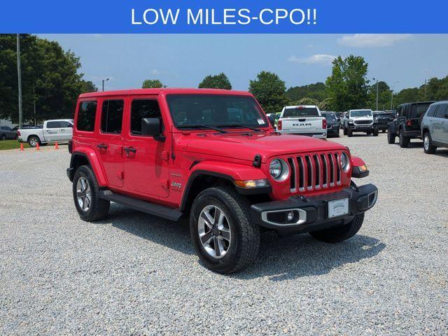 used 2021 Jeep Wrangler Unlimited car, priced at $37,422
