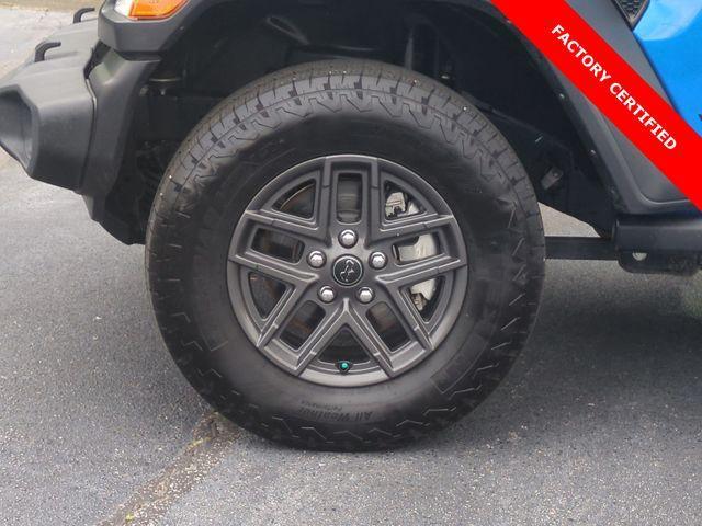 used 2024 Jeep Wrangler car, priced at $37,222