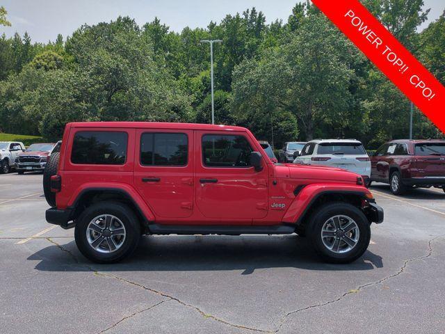 used 2021 Jeep Wrangler Unlimited car, priced at $33,322