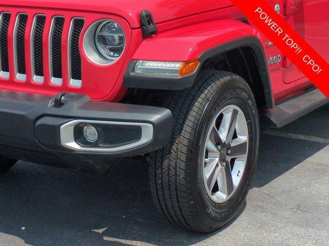 used 2021 Jeep Wrangler Unlimited car, priced at $33,322