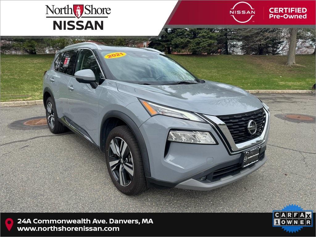 used 2021 Nissan Rogue car, priced at $21,850