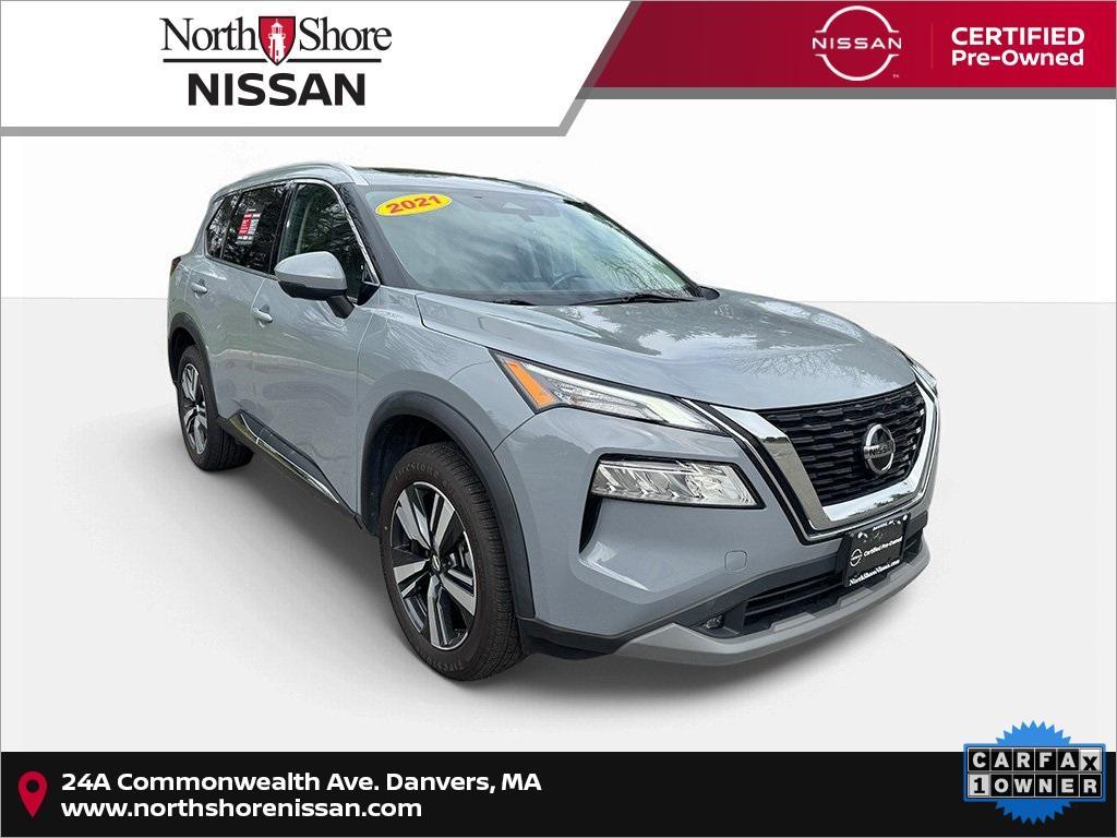 used 2021 Nissan Rogue car, priced at $21,850