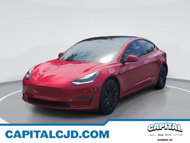 used 2021 Tesla Model 3 car, priced at $21,060