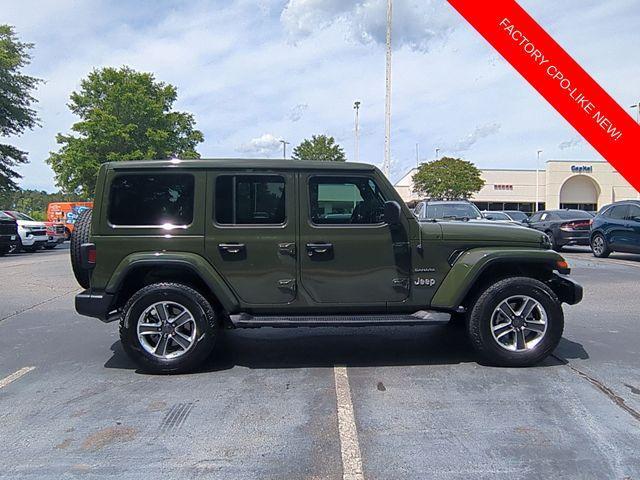 used 2022 Jeep Wrangler Unlimited car, priced at $37,122