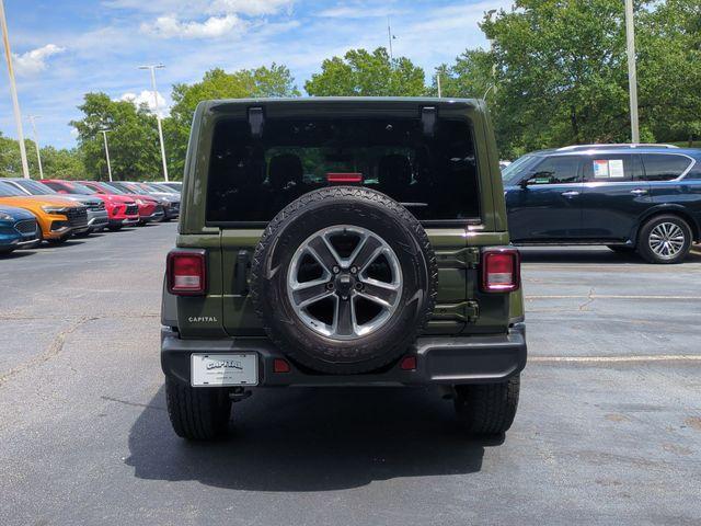 used 2022 Jeep Wrangler Unlimited car, priced at $38,522