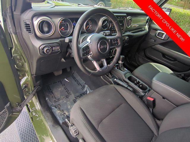 used 2022 Jeep Wrangler Unlimited car, priced at $37,122