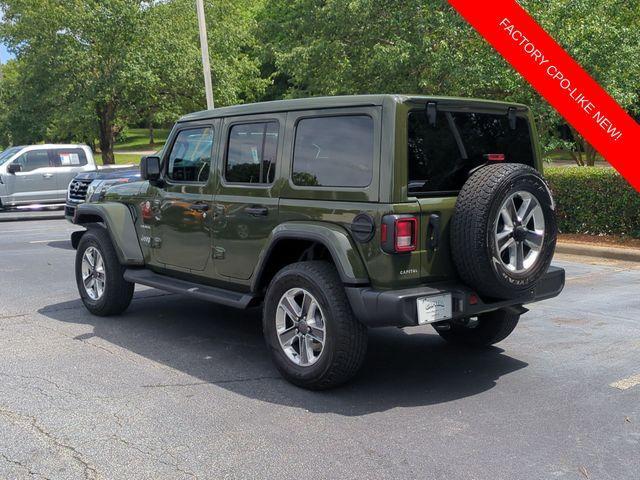 used 2022 Jeep Wrangler Unlimited car, priced at $37,122