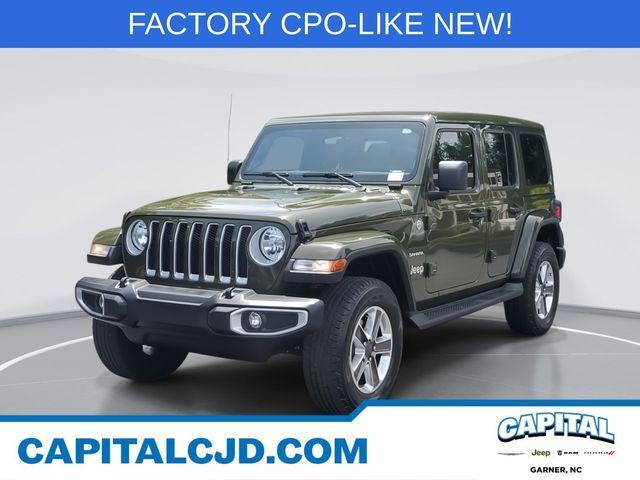 used 2022 Jeep Wrangler Unlimited car, priced at $38,522