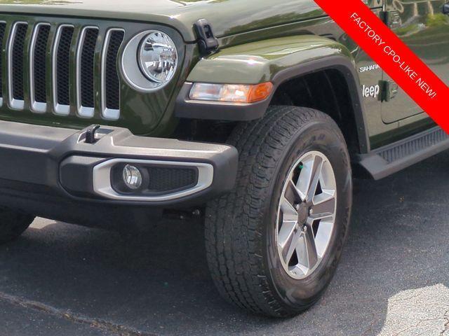 used 2022 Jeep Wrangler Unlimited car, priced at $37,122