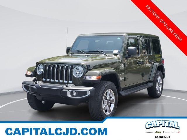 used 2022 Jeep Wrangler Unlimited car, priced at $37,122