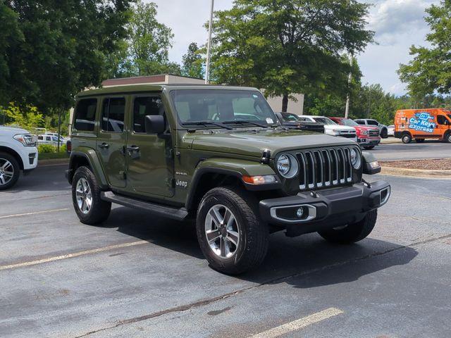used 2022 Jeep Wrangler Unlimited car, priced at $38,522