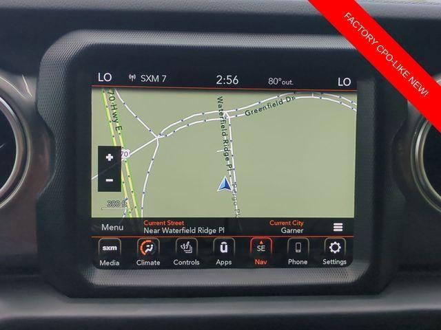 used 2022 Jeep Wrangler Unlimited car, priced at $37,122