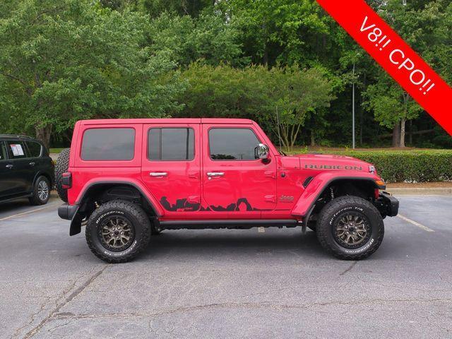 used 2021 Jeep Wrangler Unlimited car, priced at $61,222