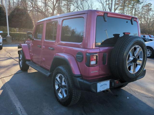 used 2021 Jeep Wrangler Unlimited car, priced at $31,133