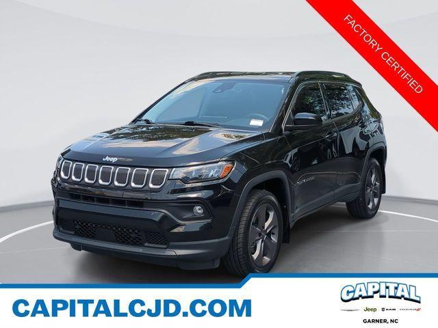 used 2022 Jeep Compass car, priced at $21,492