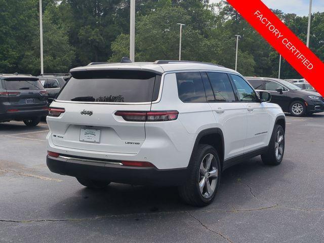 used 2022 Jeep Grand Cherokee L car, priced at $36,522