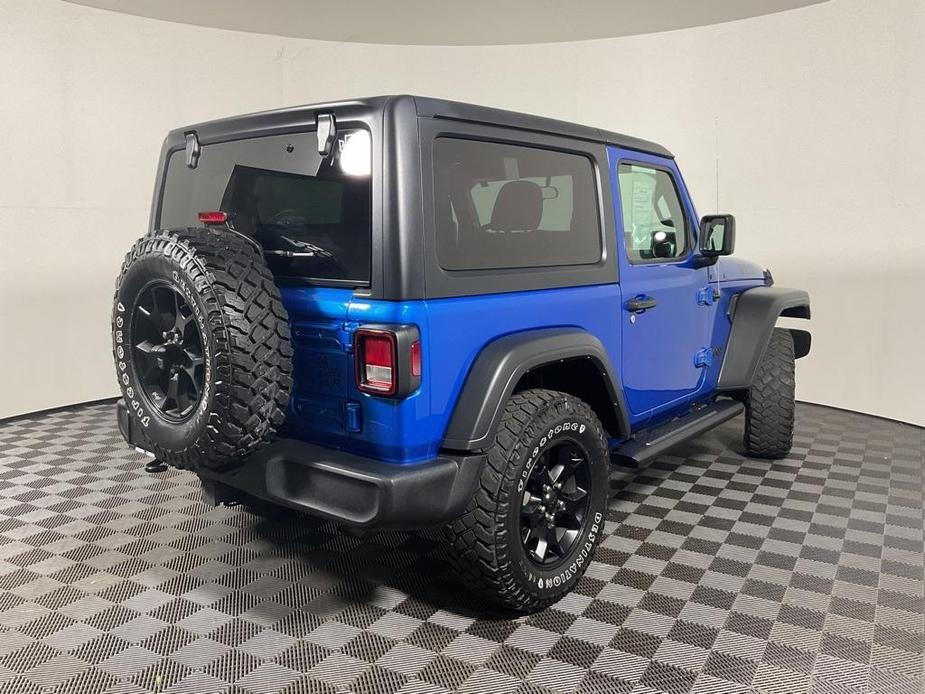 used 2021 Jeep Wrangler car, priced at $27,680