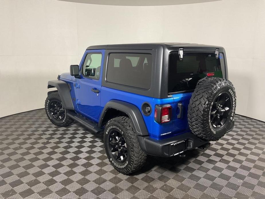 used 2021 Jeep Wrangler car, priced at $27,680