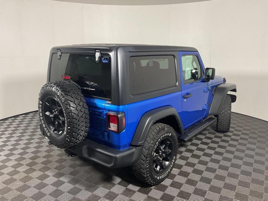 used 2021 Jeep Wrangler car, priced at $27,680