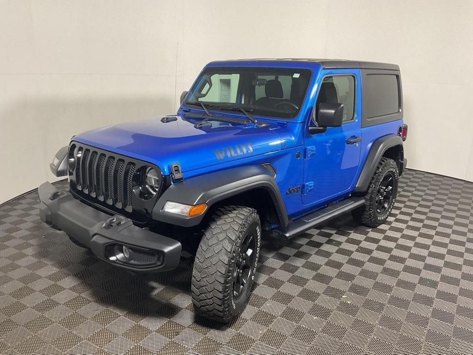 used 2021 Jeep Wrangler car, priced at $27,680