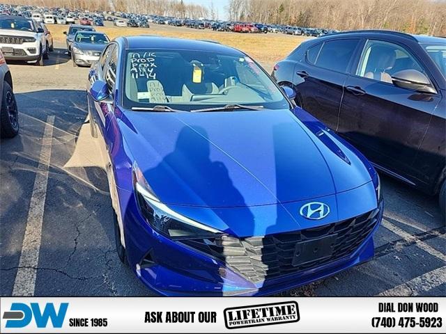 used 2021 Hyundai Elantra car, priced at $16,250