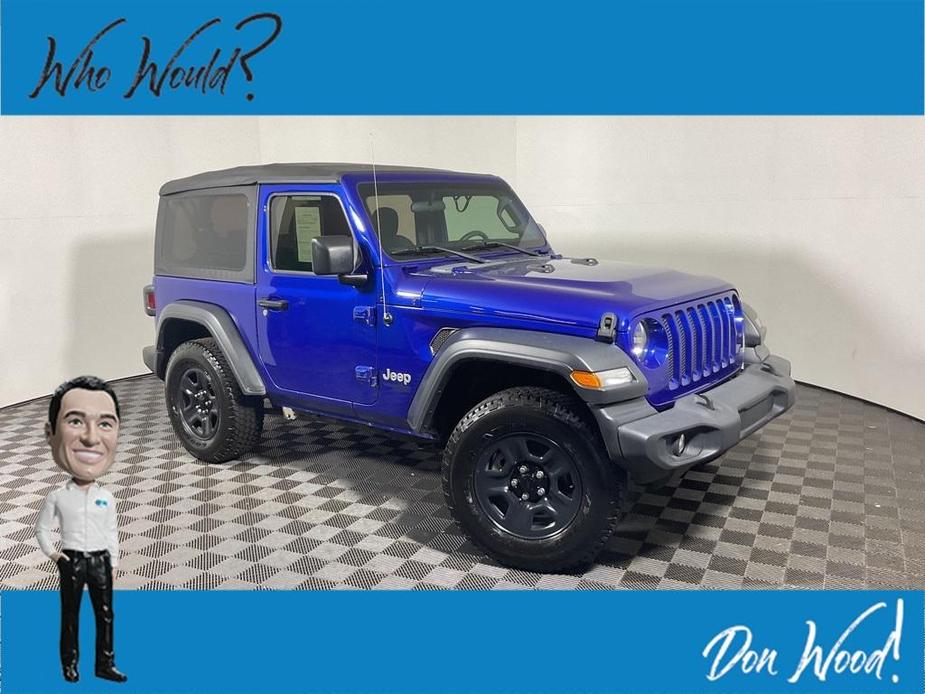 used 2020 Jeep Wrangler car, priced at $22,500
