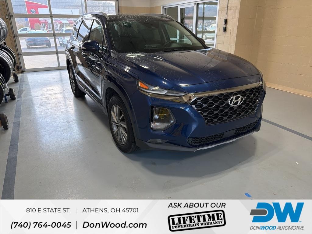 used 2020 Hyundai Santa Fe car, priced at $16,000