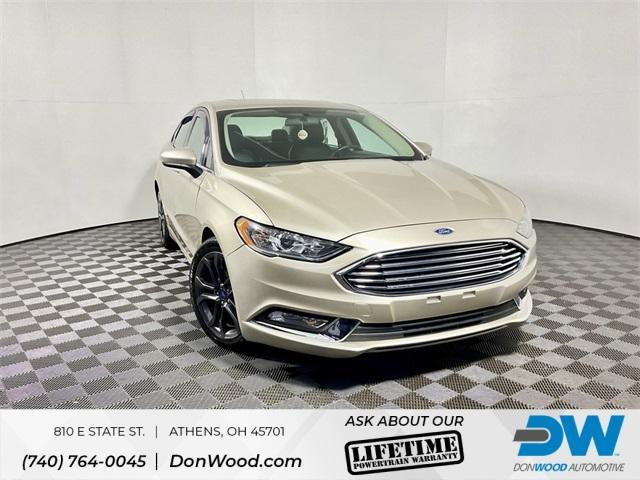 used 2018 Ford Fusion car, priced at $12,500