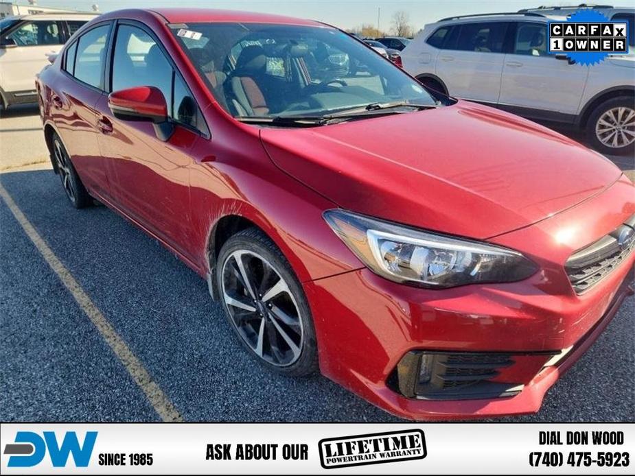 used 2022 Subaru Impreza car, priced at $21,000