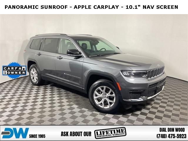 used 2021 Jeep Grand Cherokee L car, priced at $28,500