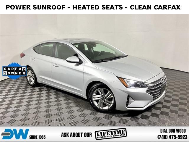 used 2019 Hyundai Elantra car, priced at $11,000