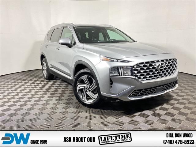 used 2021 Hyundai Santa Fe car, priced at $19,750