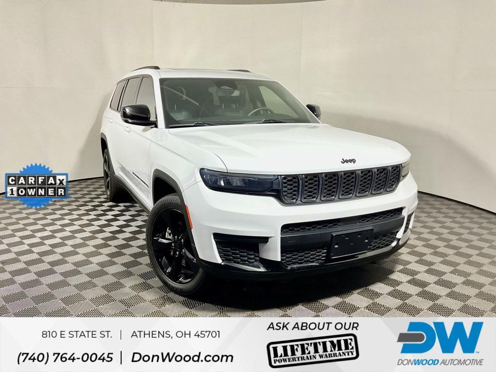 used 2021 Jeep Grand Cherokee L car, priced at $22,500