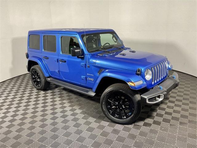 used 2022 Jeep Wrangler Unlimited 4xe car, priced at $31,000