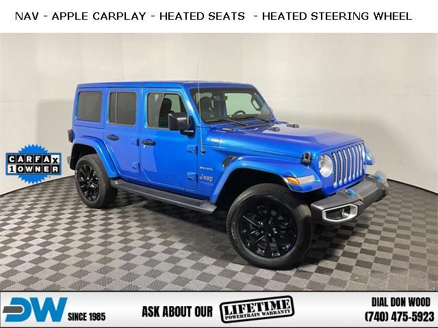 used 2022 Jeep Wrangler Unlimited 4xe car, priced at $31,000