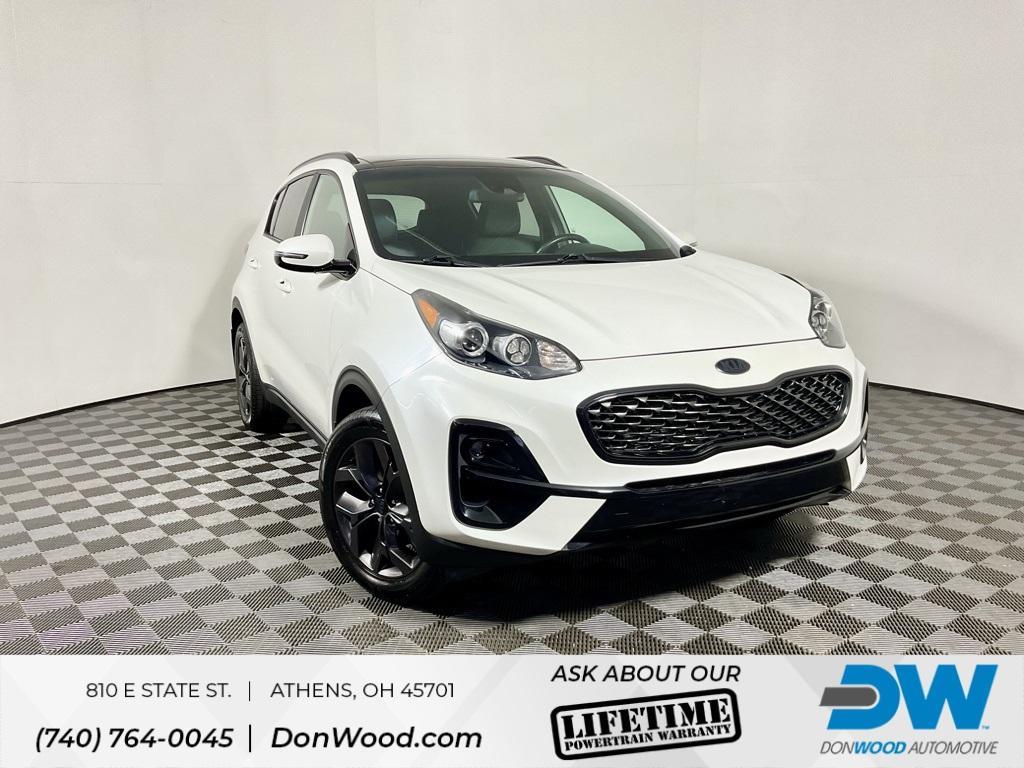 used 2022 Kia Sportage car, priced at $15,000