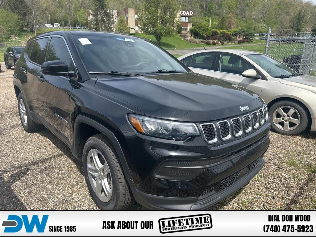 used 2023 Jeep Compass car, priced at $20,000