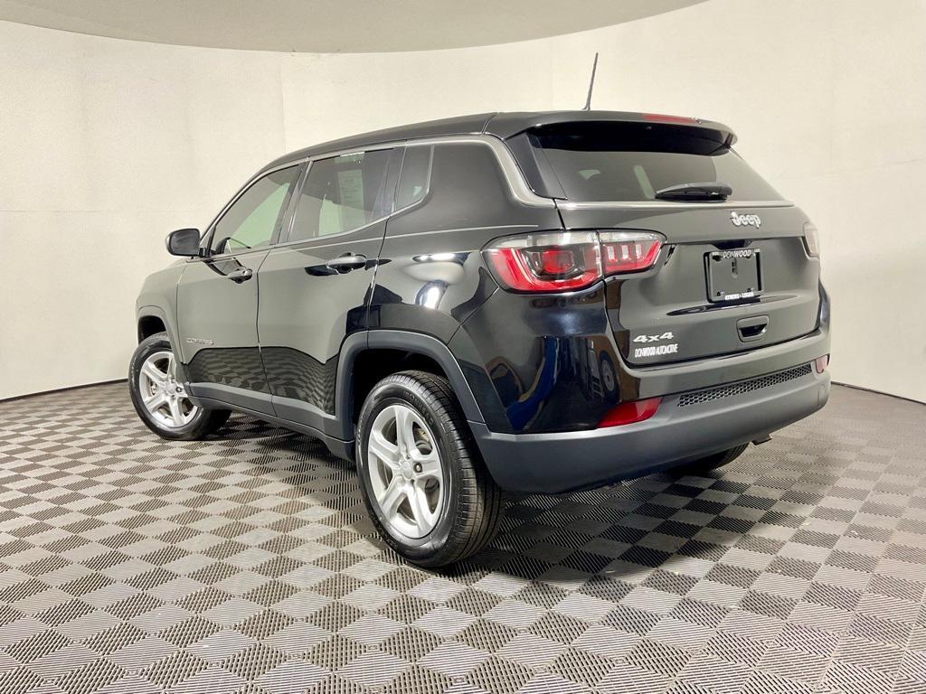 used 2023 Jeep Compass car, priced at $18,000