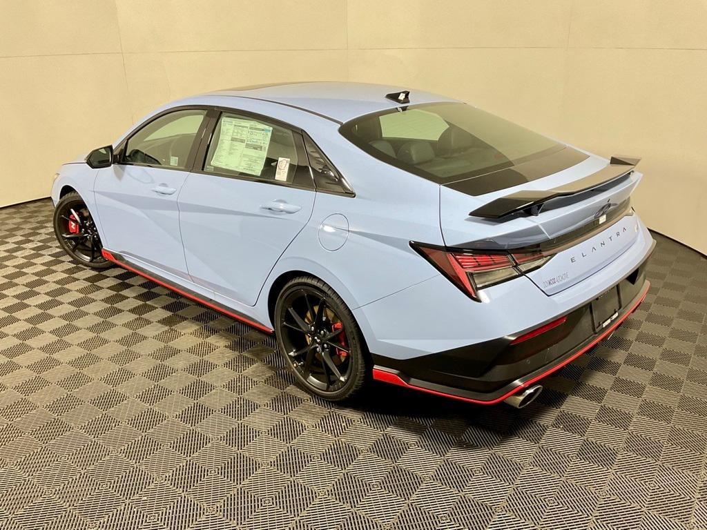 new 2025 Hyundai Elantra N car, priced at $37,250