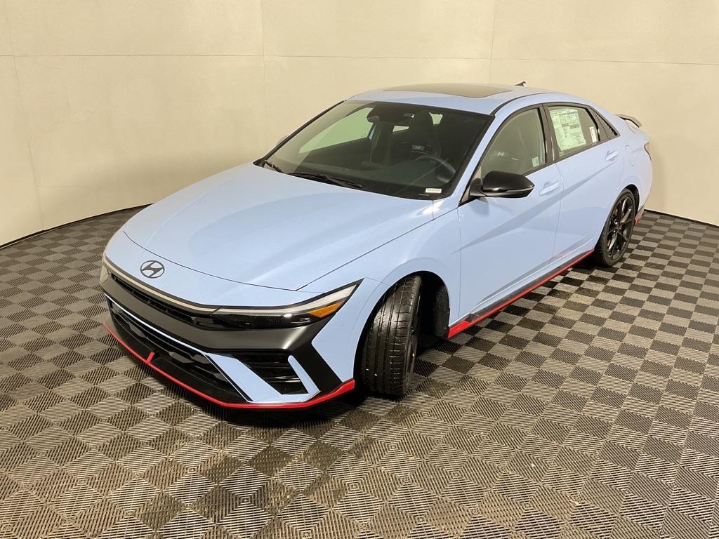 new 2025 Hyundai Elantra N car, priced at $37,250