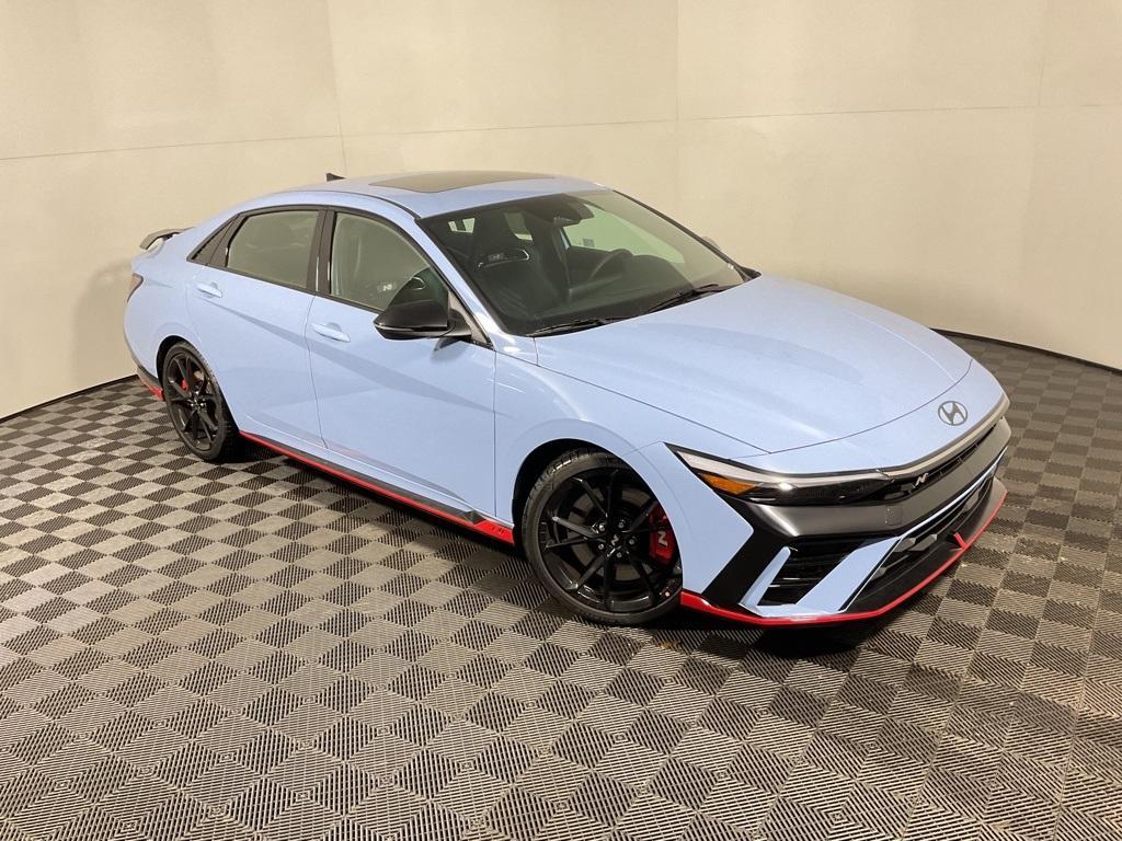 new 2025 Hyundai Elantra N car, priced at $37,250