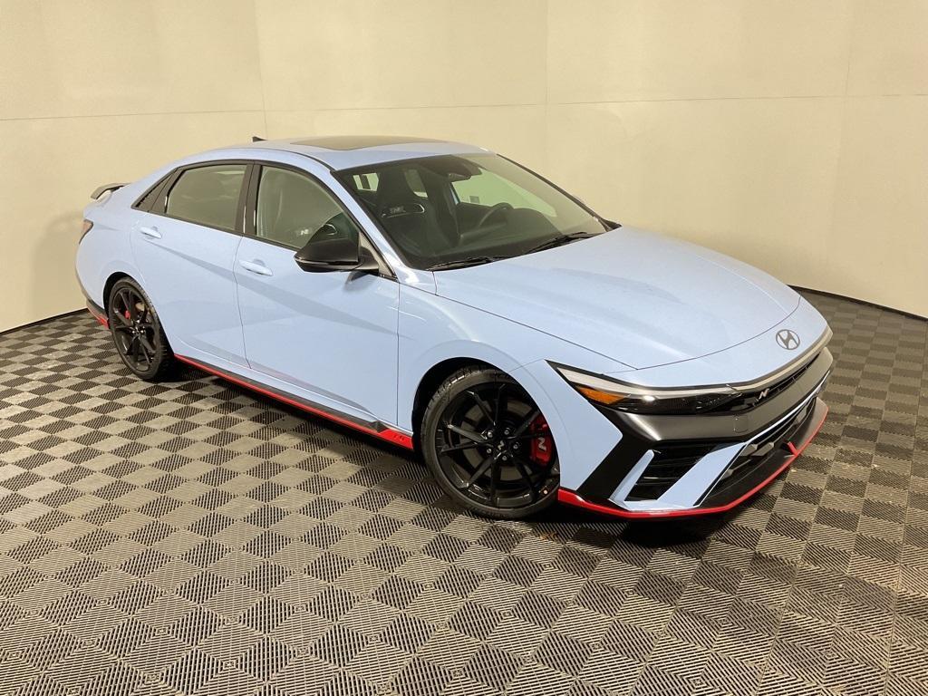 new 2025 Hyundai Elantra N car, priced at $37,250