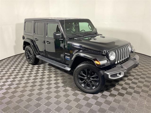 used 2021 Jeep Wrangler Unlimited 4xe car, priced at $27,500